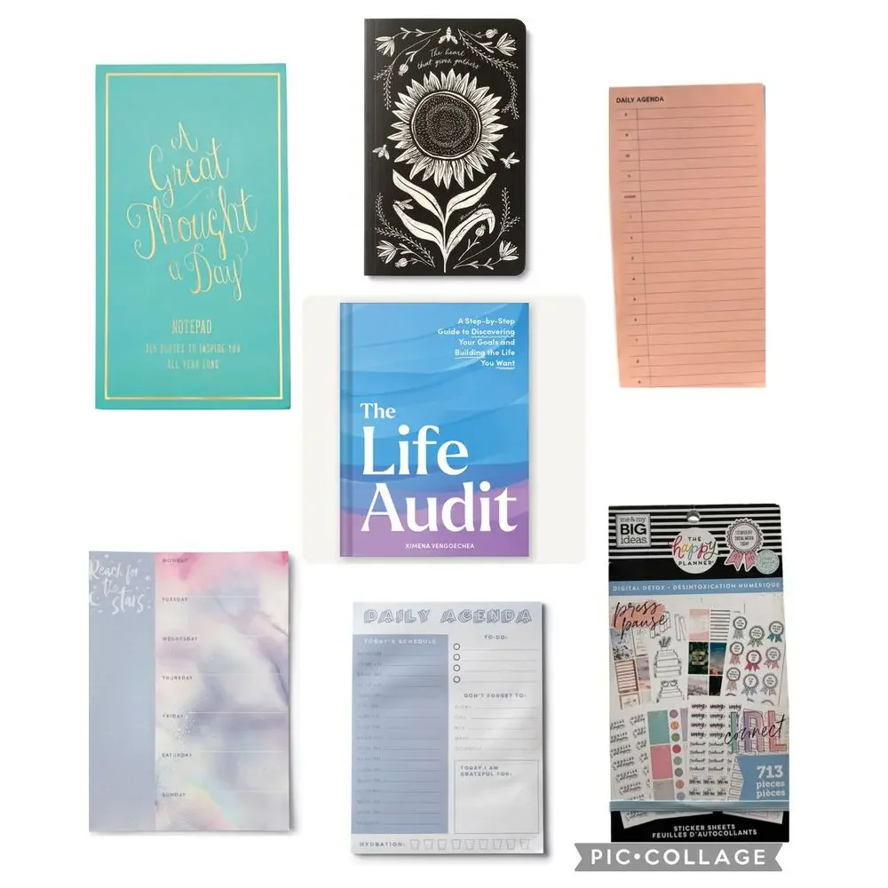 Ultimate Productivity Self-Care Stationery Bundle - Journals Planners & Stickers